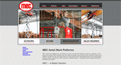 Desktop Screenshot of mecawp.com